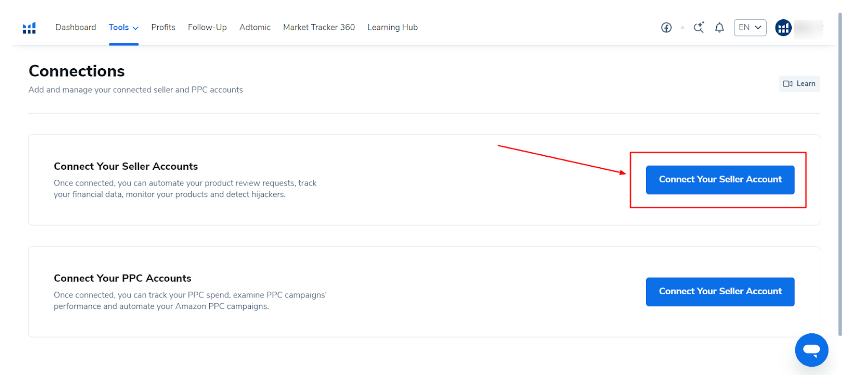 Connect Your Seller Account
