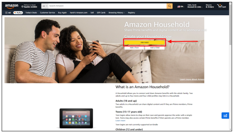 Sign Up To Merge Amazon Accounts 