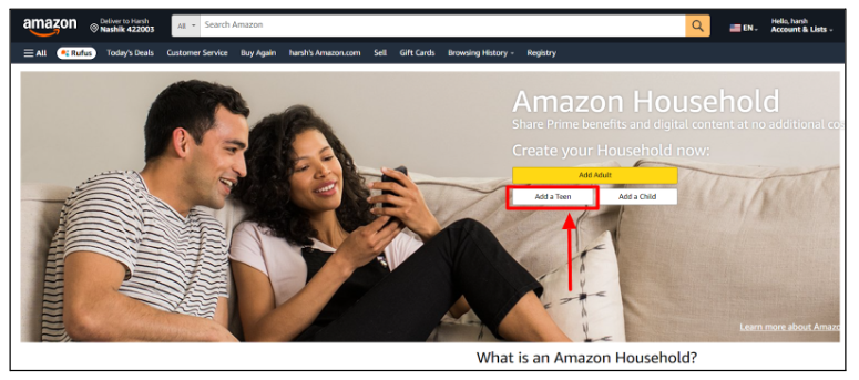 You Can Also Add Teenager To Your Amazon